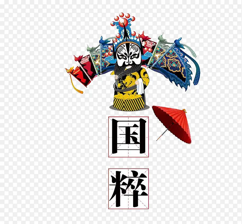 中国国粹喜剧免抠图