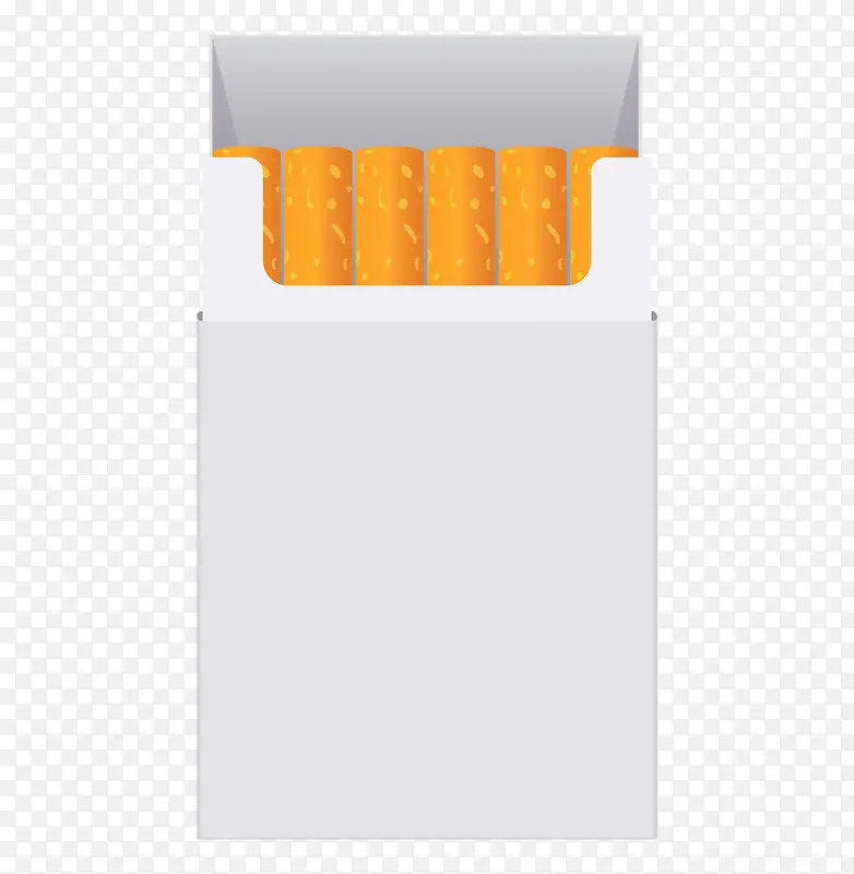 白色烟盒里面的香烟
