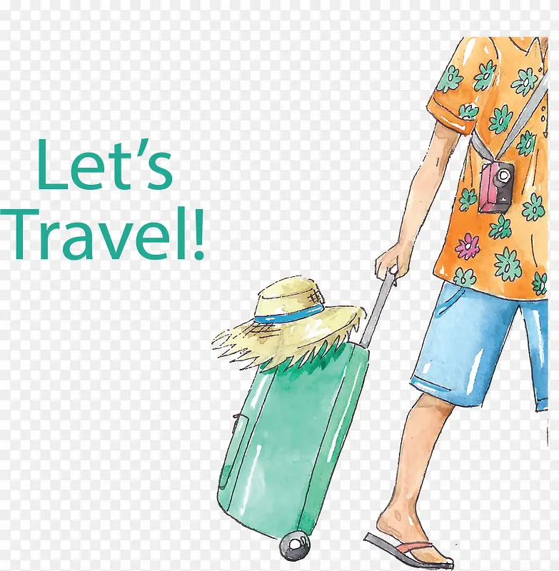 让我们一起去度假旅游
