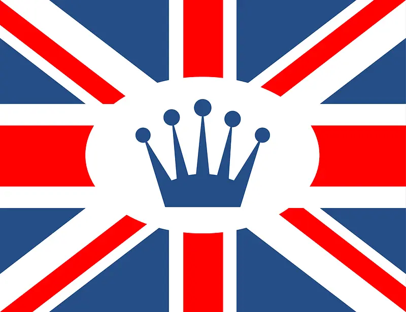 英国国旗创意设计图