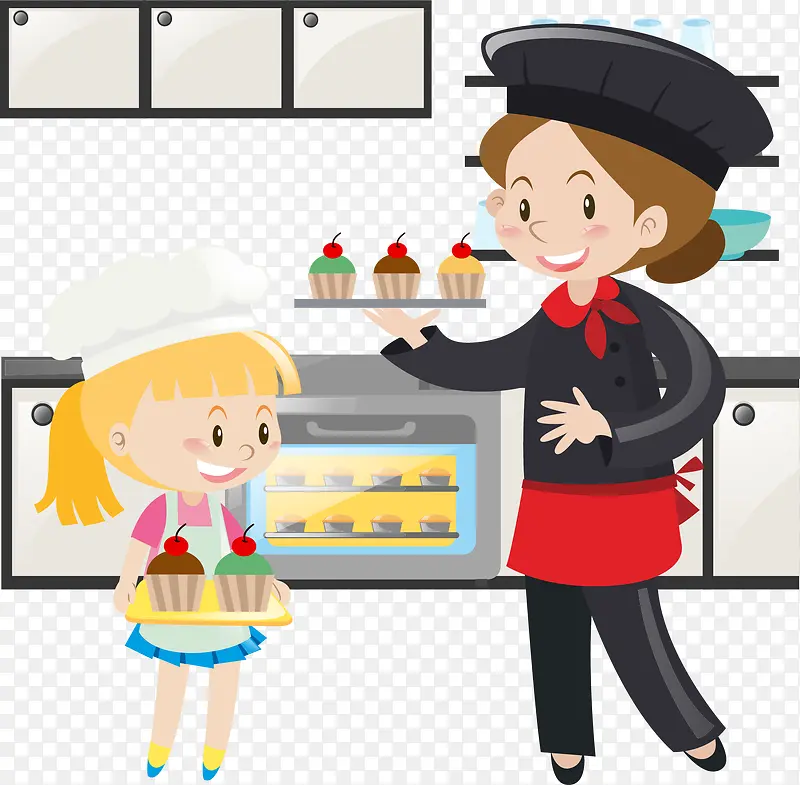 跟妈妈学做甜点