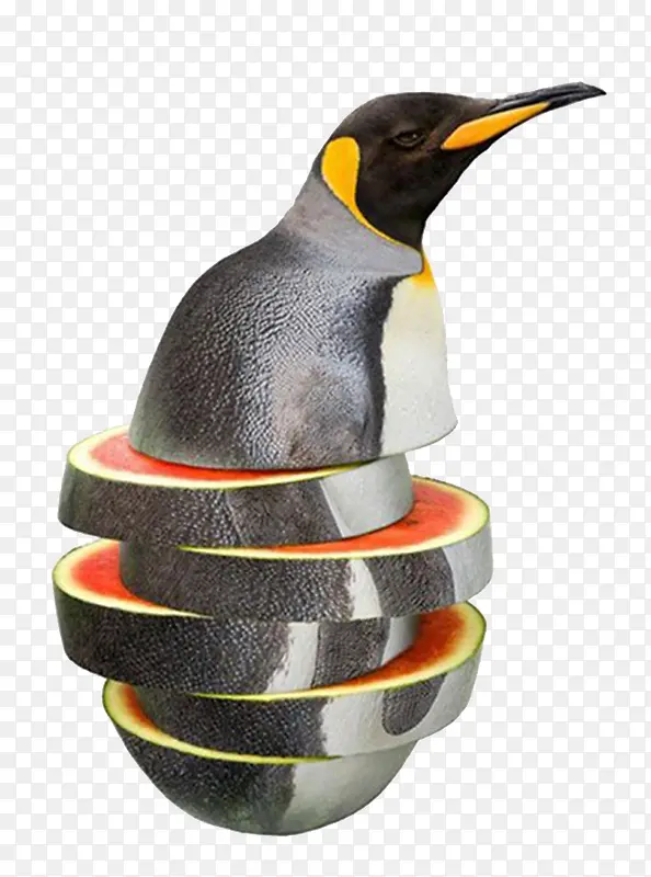奇奇怪怪的蔬果企鹅