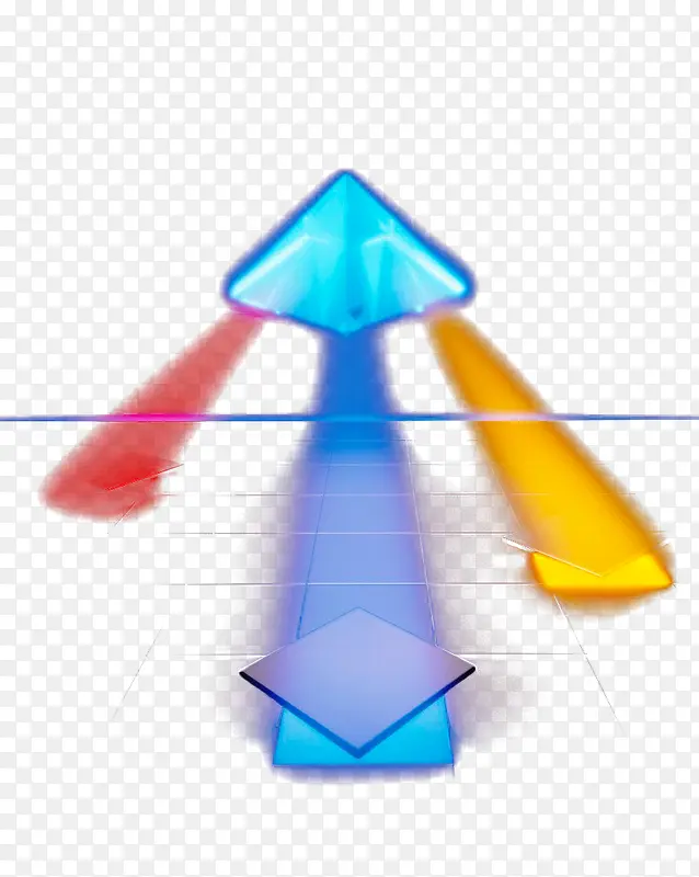 多面体折线激光