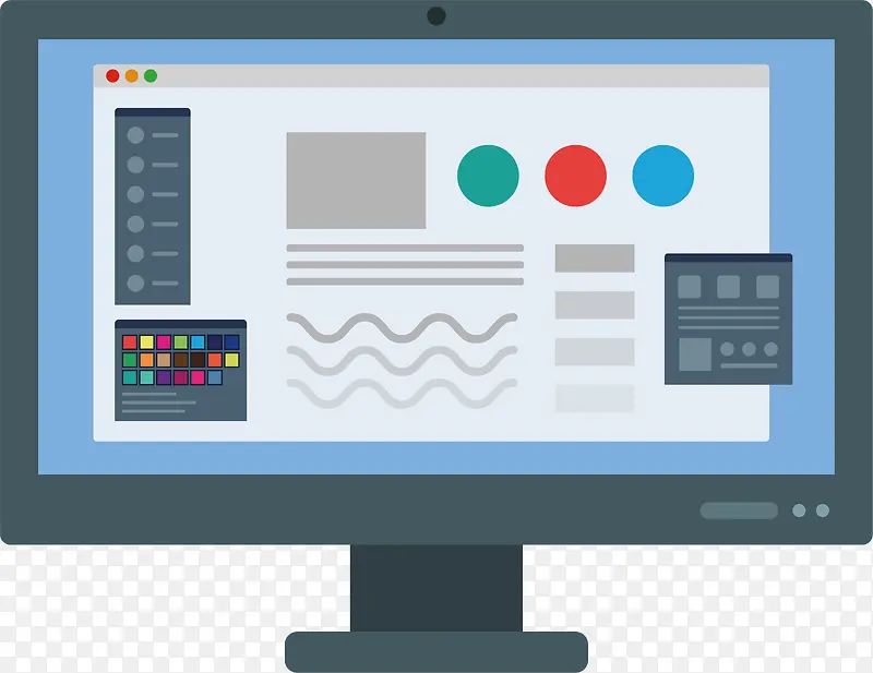 商务学习办公文具小元素电脑矢量PNG图片素材下载_图片编号qkbppvny-免抠素材网