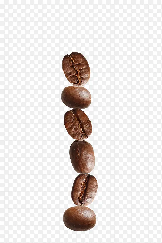 棕色排列咖啡豆