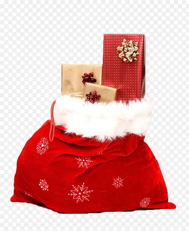 新年红色礼物盒高清素材