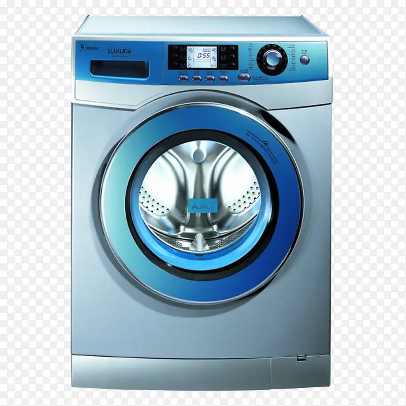 海尔洗衣机装饰设计素材免抠下载