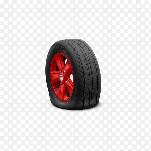 Toyota汽车轮胎图标