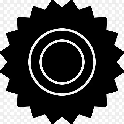 Cogwheel black变小齿轮图标