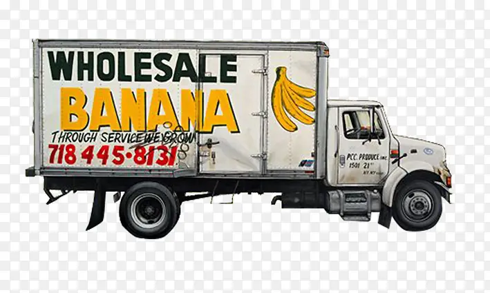 香蕉水果车