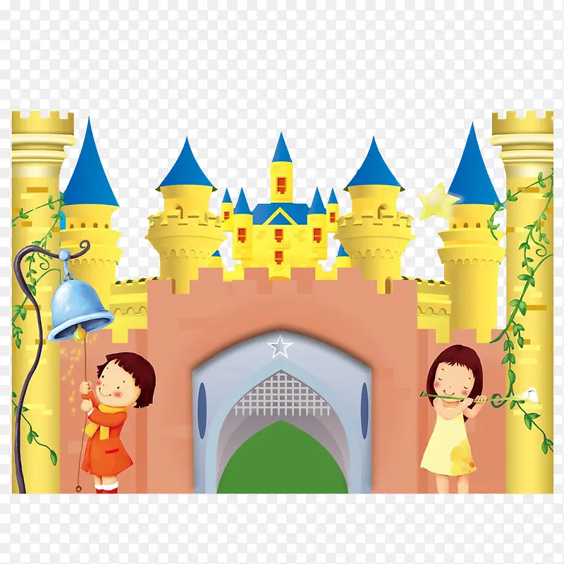 童话王国金色城堡