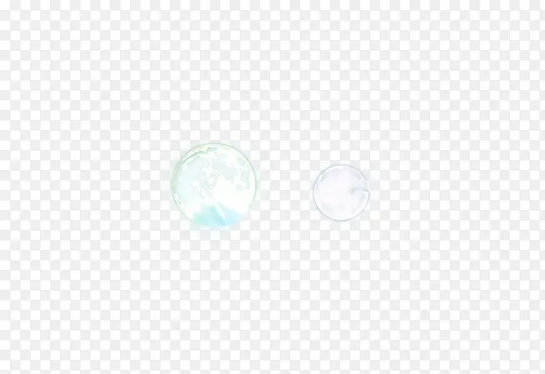 透明色彩泡泡