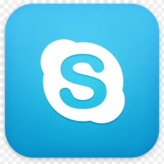 手机skype应用logo