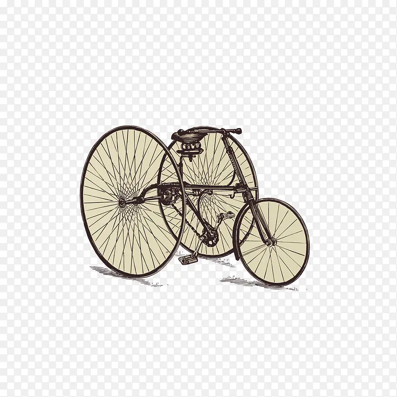旧时代单车