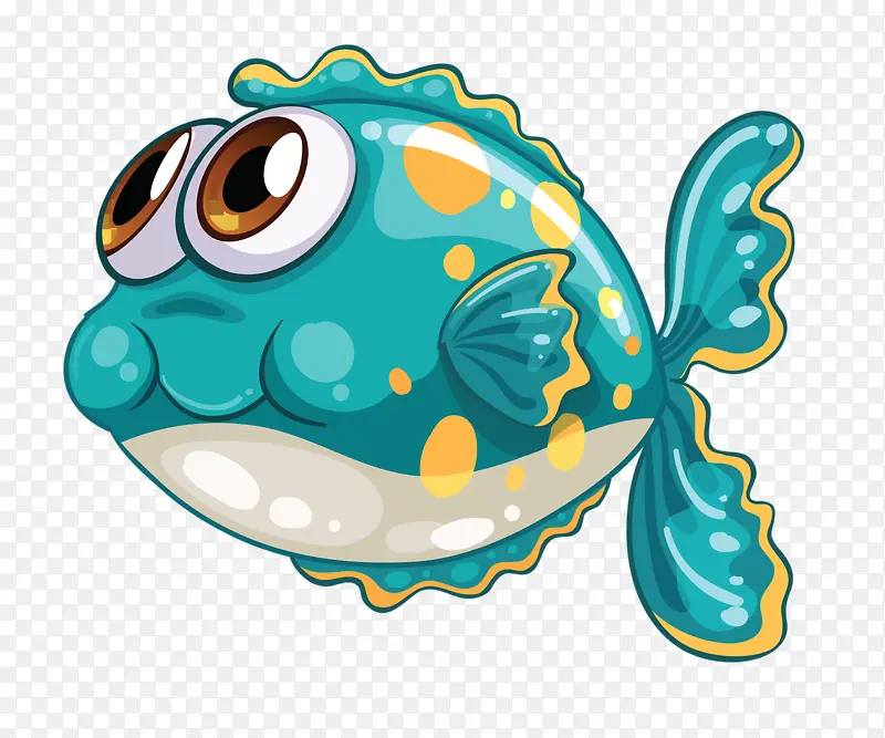 蓝色小鱼