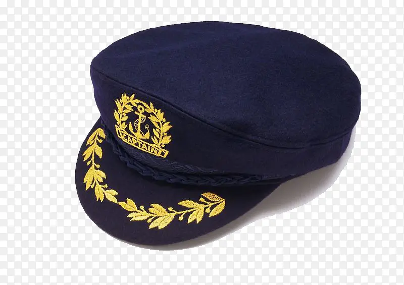 蓝色标志帽