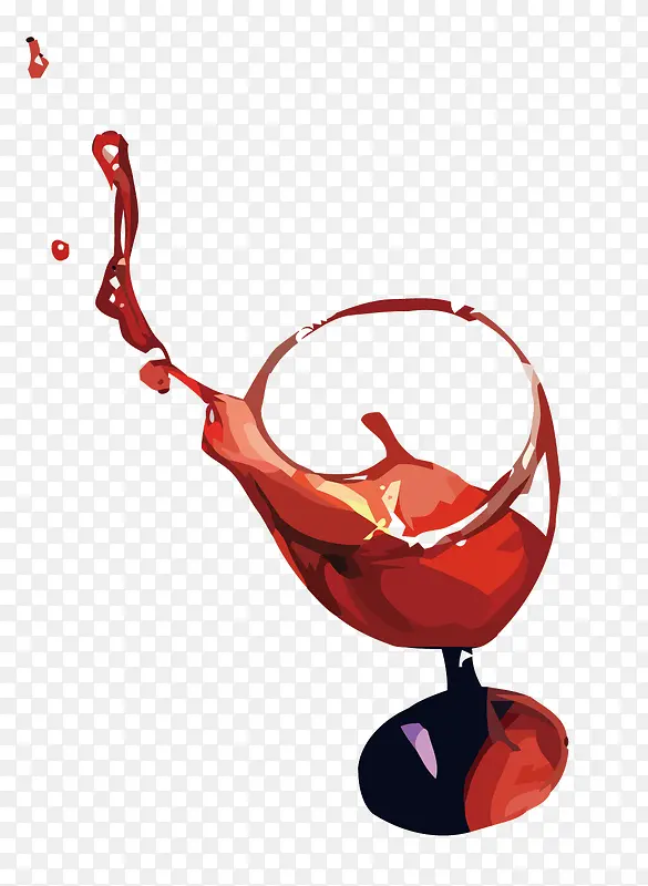 矢量红酒