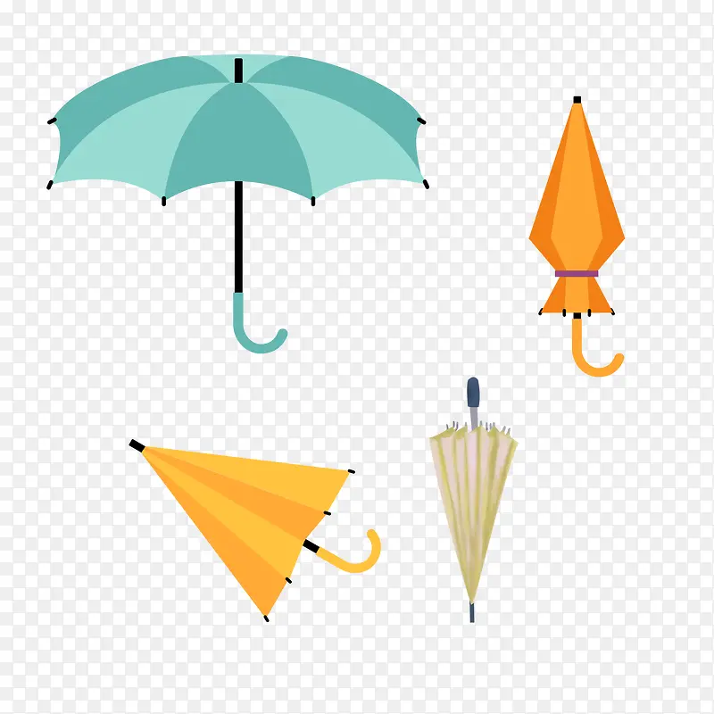 雨伞插画