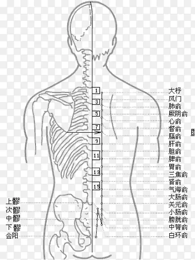 黑色人体模型免抠图