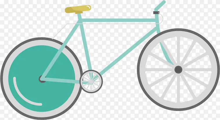 扁平化自行车
