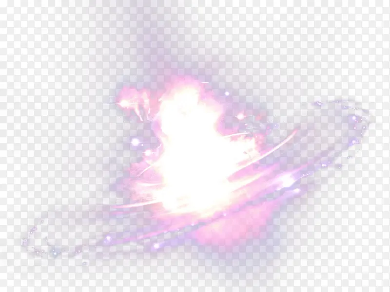 紫色炫酷爆炸