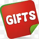 gifts note icon