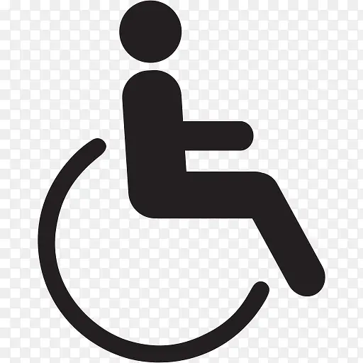 访问残疾禁用禁用障碍的人轮椅设