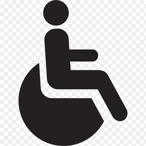 访问残疾禁用禁用障碍的人轮椅设