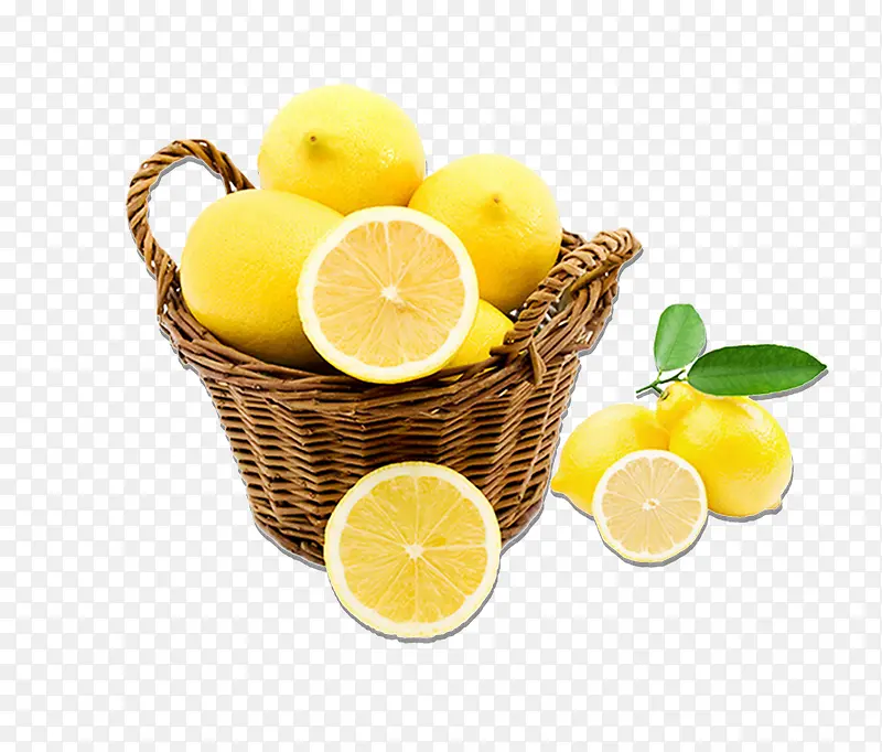 夏日清爽展板柠檬主题