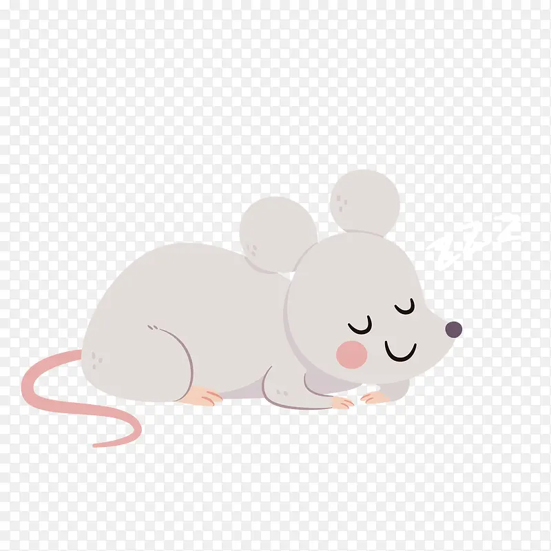 温馨可爱设计老鼠
