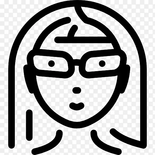 久闻女人图标PNG图片素材下载_图片编号qevvozjy-免抠素材网