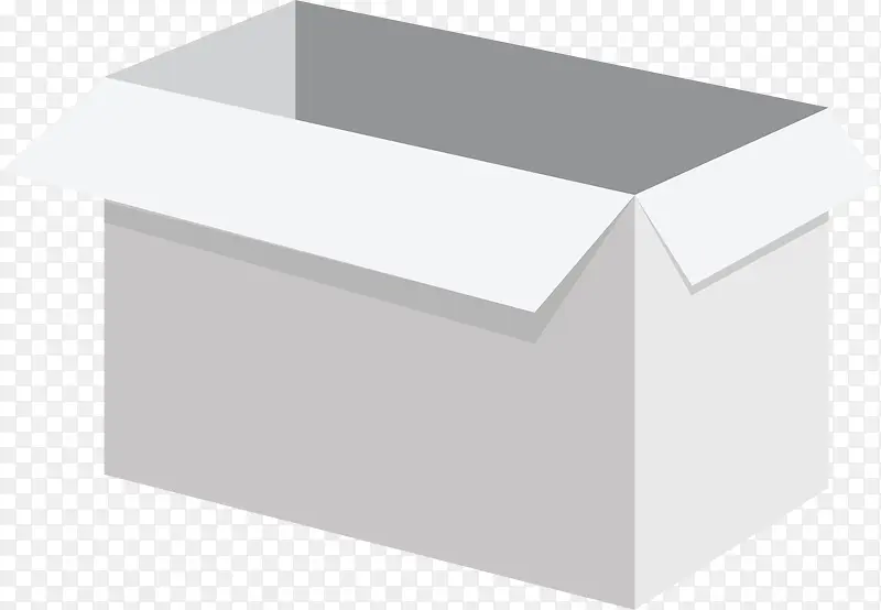 白色大型整理纸箱