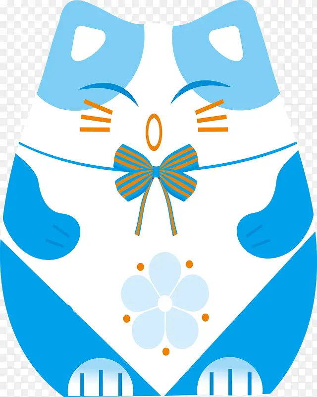 矢量招财猫