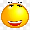 搞笑表情 憨笑