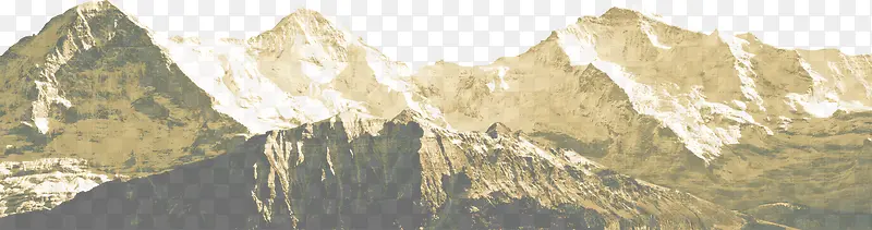 山峰岩石