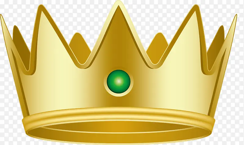 绿宝石镶嵌的黄金王冠