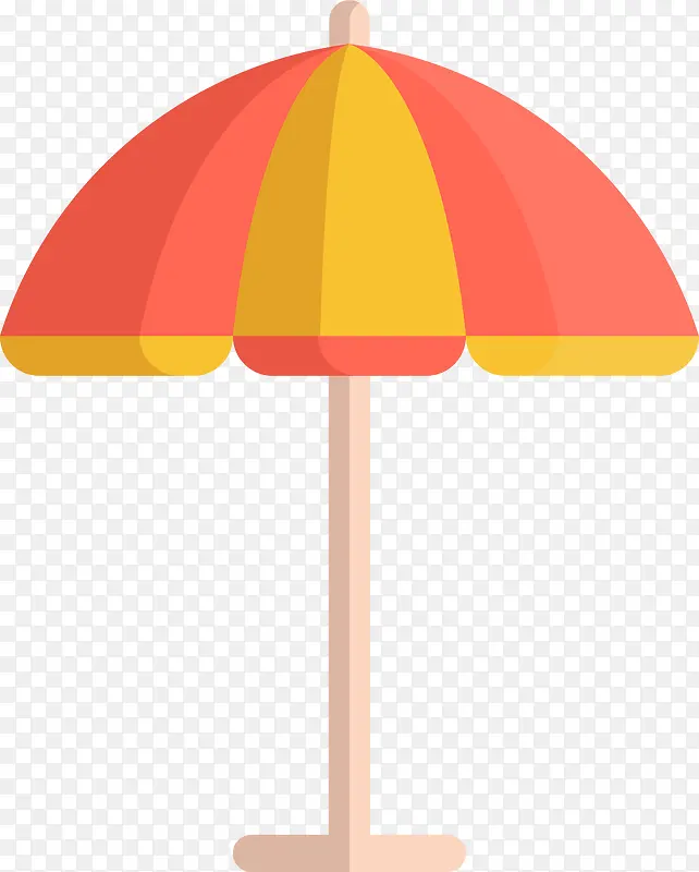 彩色遮阳伞世界旅游设计图标素材