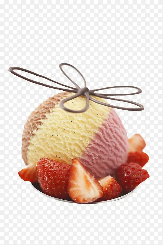 可爱水果手工冰淇淋