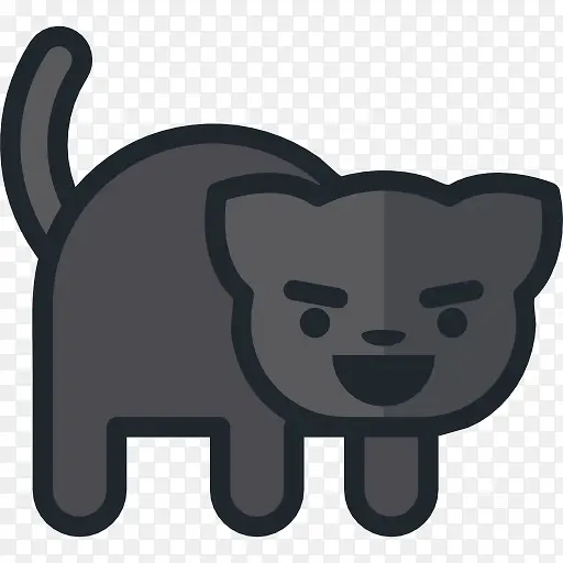 黑猫图标