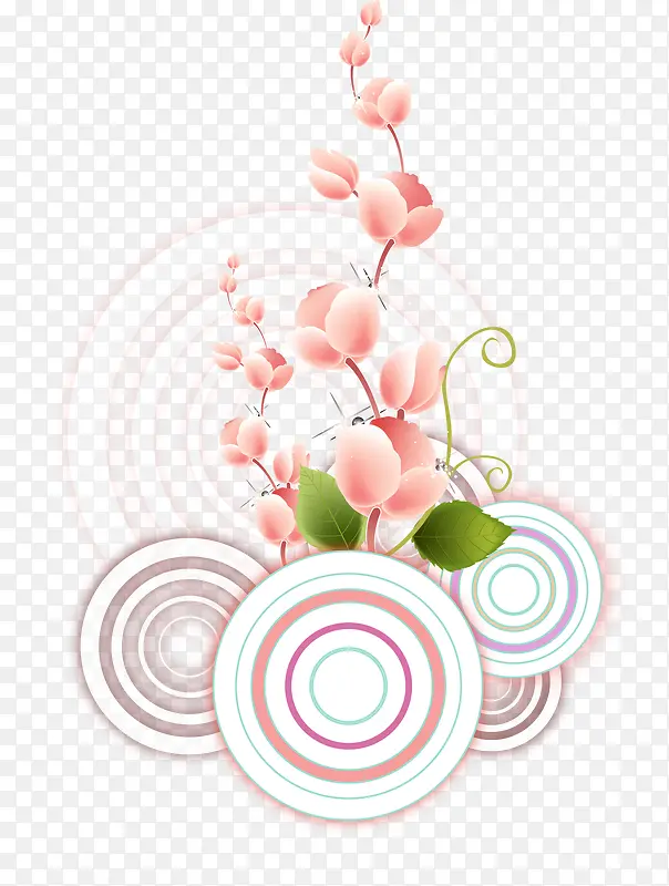 矢量花藤