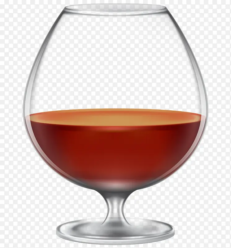 红酒杯简图