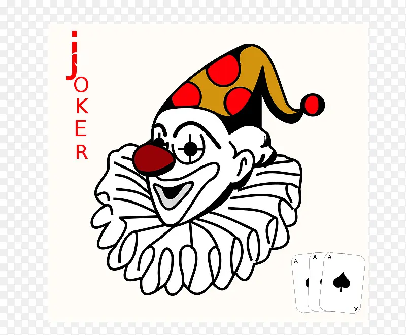 有趣的小丑元素