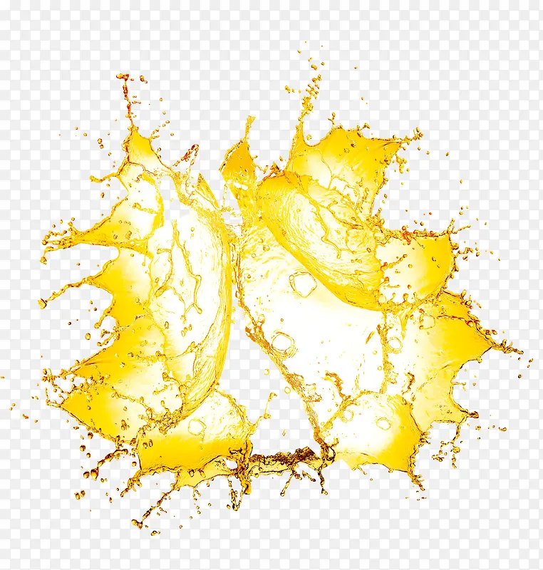黄色的液体