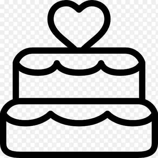 结婚蛋糕图标