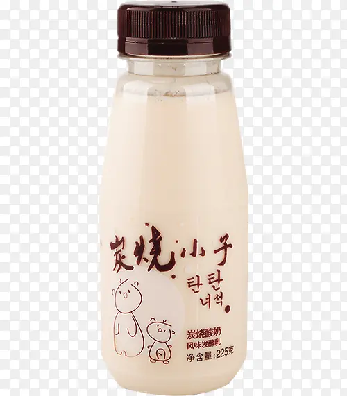 实物炭烧小子酸奶免抠