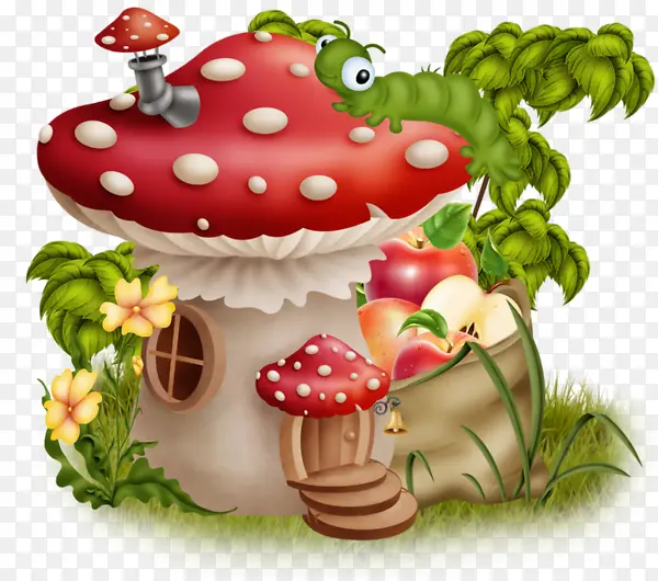 一间蘑菇屋