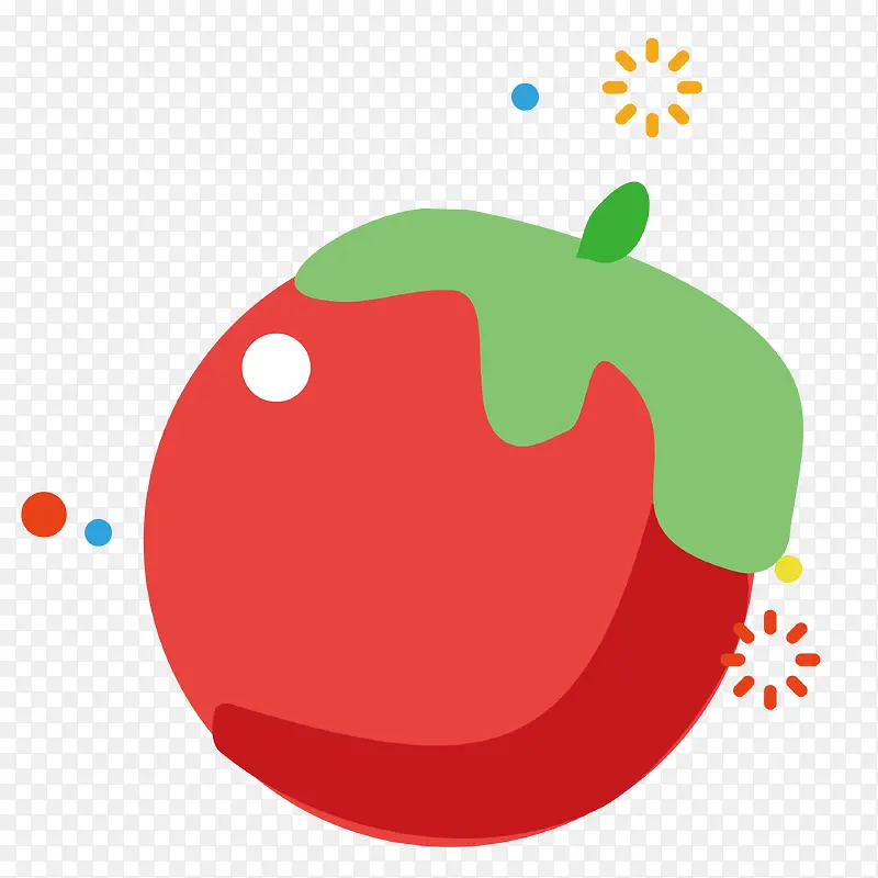 简约西红柿设计图标