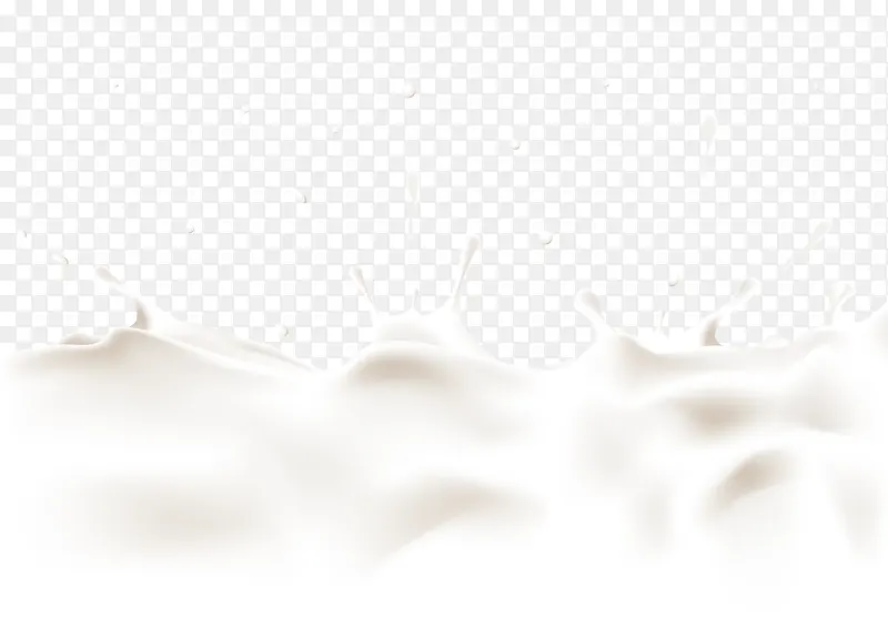 飞溅的牛奶背景矢量素材