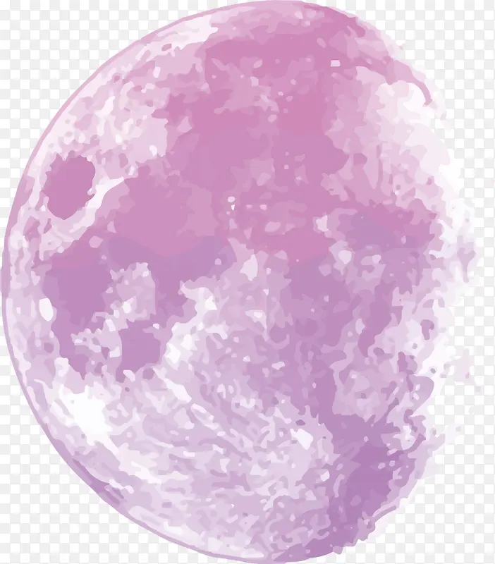 紫色渐变宇宙星球