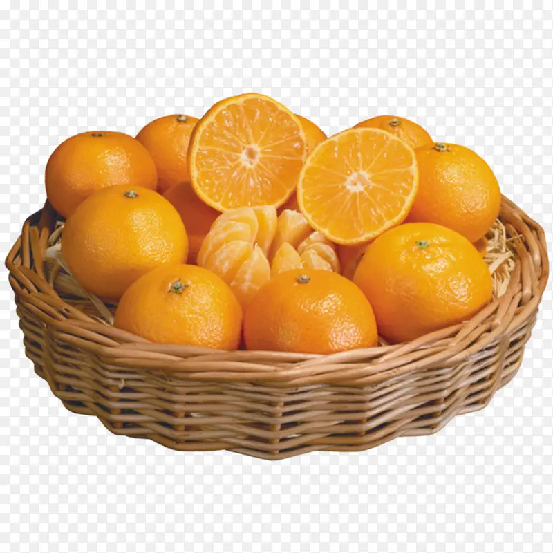 一篮橘子